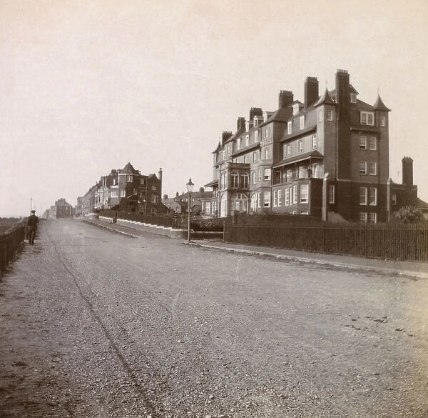 Grand Hotel and sea front at Southwold, Suffolk