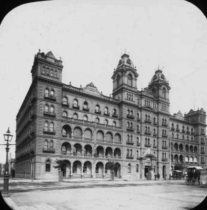 Framed Print : The Grand Hotel, Spring Street Framed Print : The Grand Hotel, Spring Street