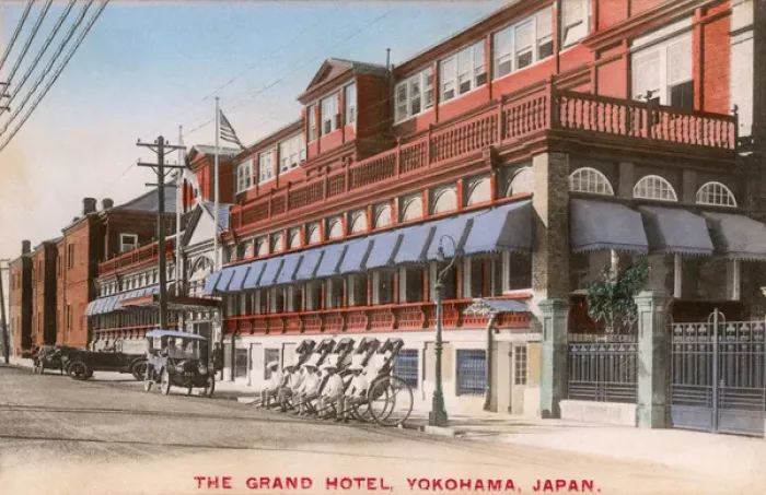 Framed Print : Grand Hotel, Yokohama, Japan Framed Print : Grand Hotel, Yokohama, Japan