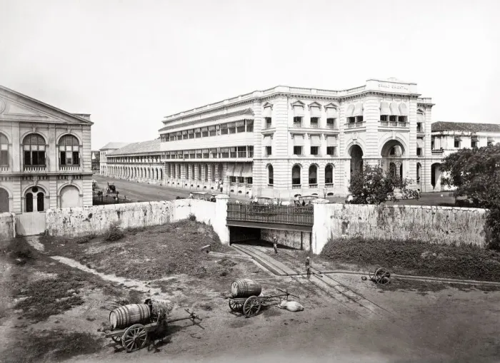 Framed Print : Grand Oriental Hotel, Colombo Ceylon Sri Lanka c. 1880 s Framed Print : Grand Oriental Hotel, Colombo Ceylon Sri Lanka c. 1880 s