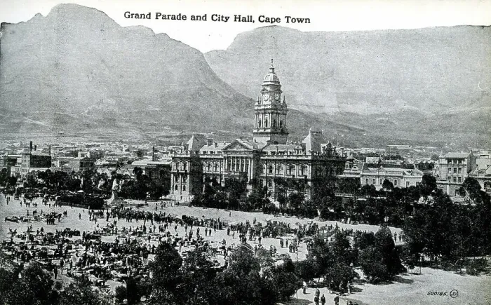 Framed Print : Grand Parade and City Hall, Cape Town, South Africa Framed Print : Grand Parade and City Hall, Cape Town, South Africa