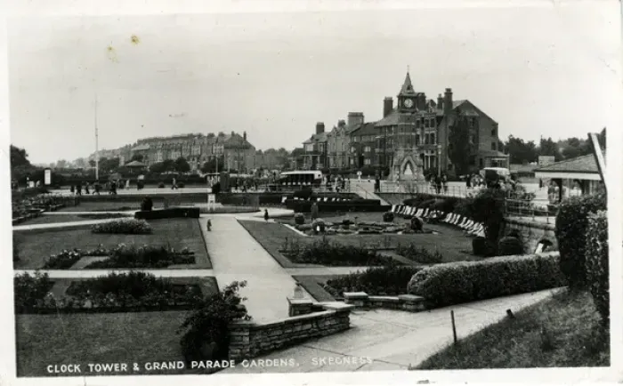 Framed Print : Grand Parade Gardens, Skegness, Lincolnshire Framed Print : Grand Parade Gardens, Skegness, Lincolnshire