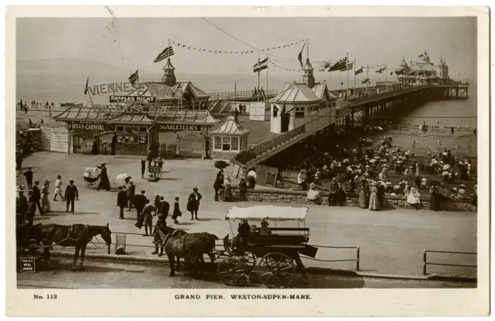 Framed Print : Grand Pier, Weston-Super-Mare, Somerset Framed Print : Grand Pier, Weston-Super-Mare, Somerset