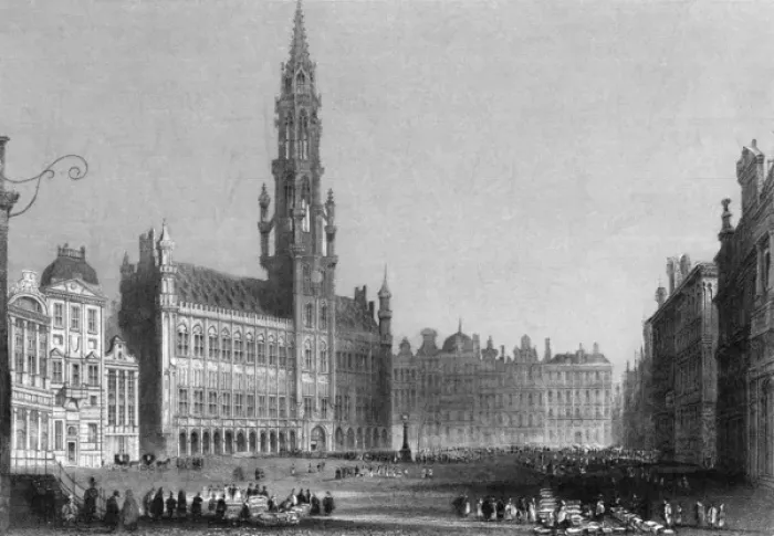Framed Print : The Grand Place, Brussels Framed Print : The Grand Place, Brussels