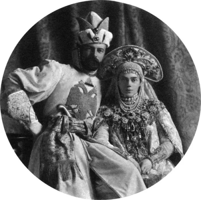 Framed Print : Grand Prince Alexander Mikhailovich and Grand Princess Kseni Framed Print : Grand Prince Alexander Mikhailovich and Grand Princess Kseni
