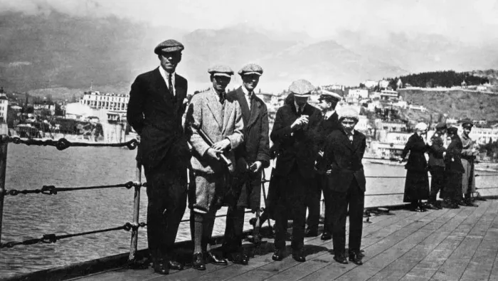 Framed Print : Grand Princess Xenias sons on board HMS Marlborough Framed Print : Grand Princess Xenias sons on board HMS Marlborough