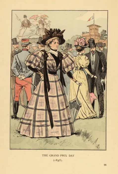 Framed Print : The Grand Prix Day, 1895 Framed Print : The Grand Prix Day, 1895