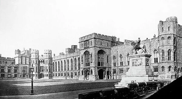 Grand Quadrangle, Windsor Castle, Victorian period