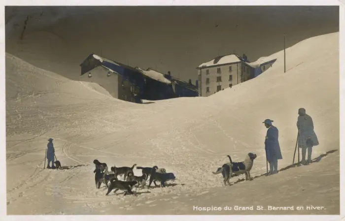 Framed Print : Grand St Bernard Hospice, Switzerland Framed Print : Grand St Bernard Hospice, Switzerland