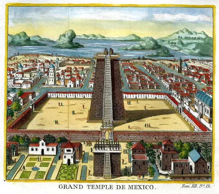Framed Print : Grand Temple of Mexico Framed Print : Grand Temple of Mexico