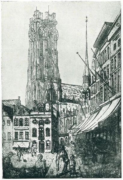 The Grande Place and Cathedral Malines
