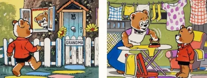 Framed Print : Grandma Bear Framed Print : Grandma Bear