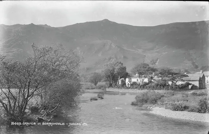 Framed Print : Grange in Borrowdale Framed Print : Grange in Borrowdale