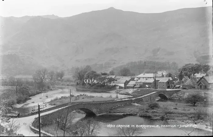 Framed Print : Grange in Borrowdale Framed Print : Grange in Borrowdale
