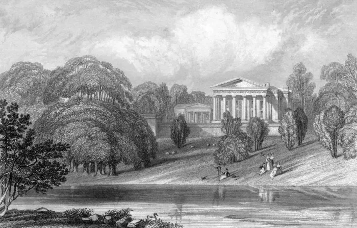 Framed Print : The Grange, Hampshire Framed Print : The Grange, Hampshire