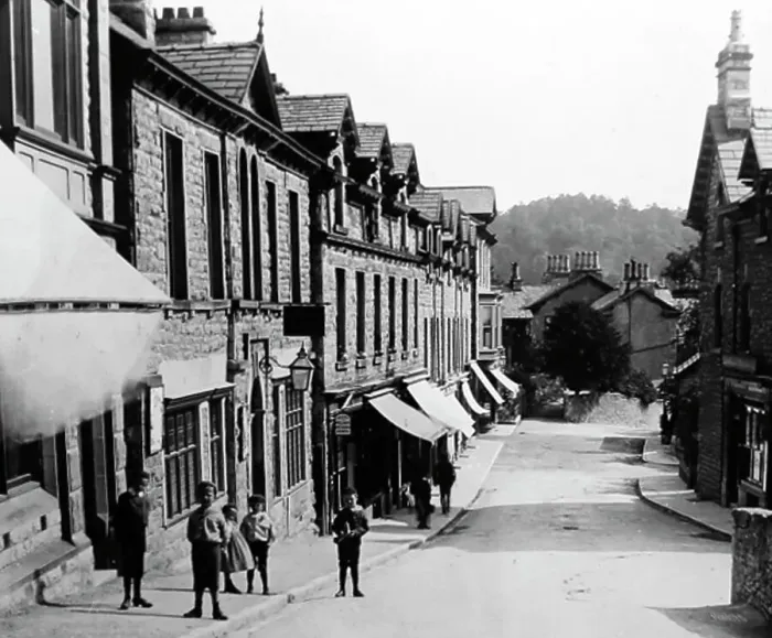 Framed Print : Grange-over-Sands, early 1900s Framed Print : Grange-over-Sands, early 1900s
