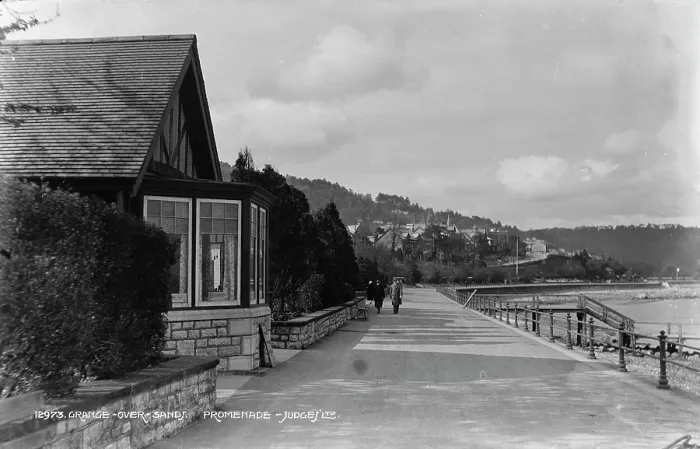 Framed Print : Grange-over-Sands Promenade Framed Print : Grange-over-Sands Promenade