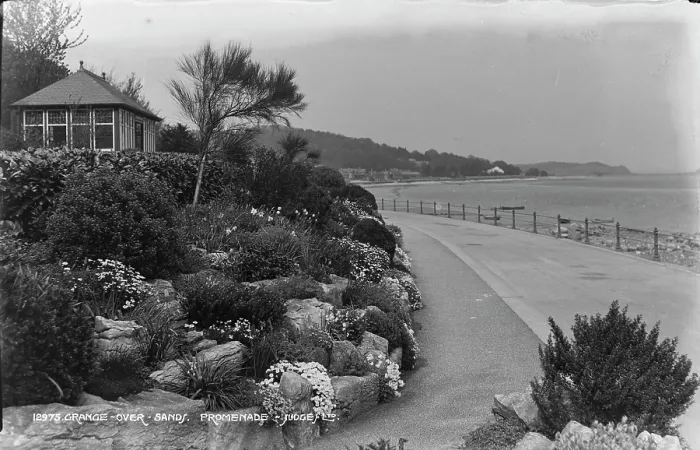 Framed Print : Grange-over-Sands Promenade Framed Print : Grange-over-Sands Promenade