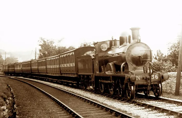Framed Print : Grange over Sands, Furness Railway Framed Print : Grange over Sands, Furness Railway