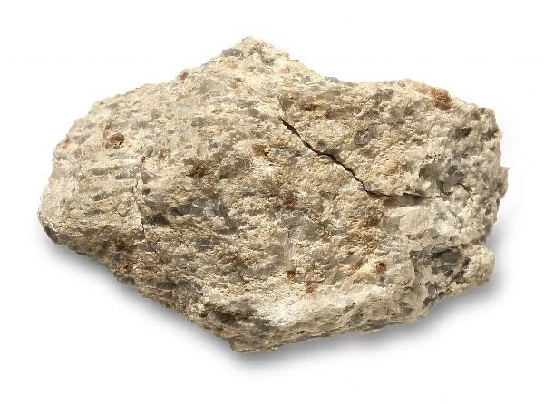 Granite, collected by Dr Benza from the precipitous face of 2nd hill east of Kaitee range