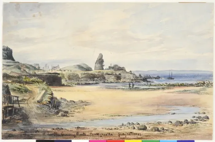 Framed Print : The Granny Rock, Ballycastle Framed Print : The Granny Rock, Ballycastle