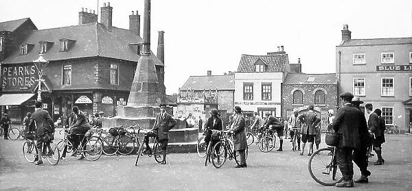 Grantham - a meeting of the Cyclists Touring Club - 1920s