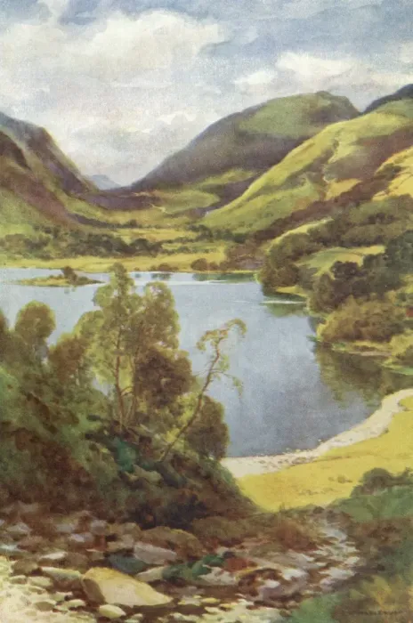 Framed Print : GRASMERE. Grasmere from Loughrigg Date: circa 1909 Framed Print : GRASMERE. Grasmere from Loughrigg Date: circa 1909