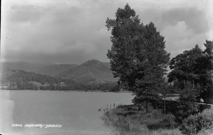 Framed Print : Grasmere Lake View Framed Print : Grasmere Lake View