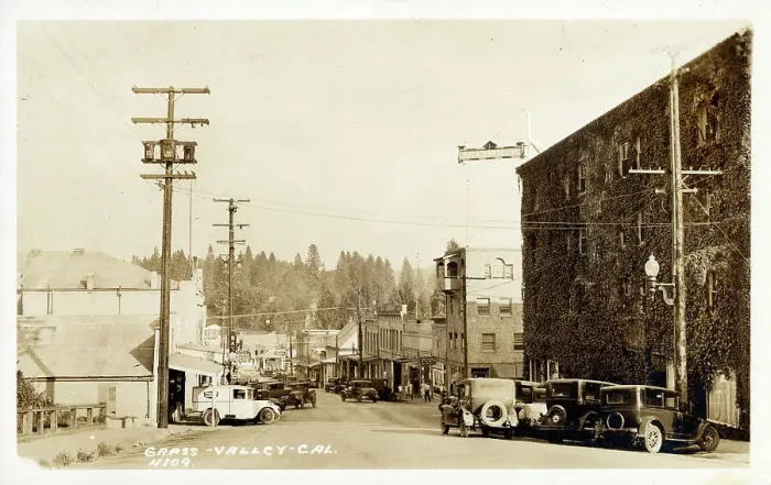Framed Print : Grass Valley, West Main Steet, California Framed Print : Grass Valley, West Main Steet, California