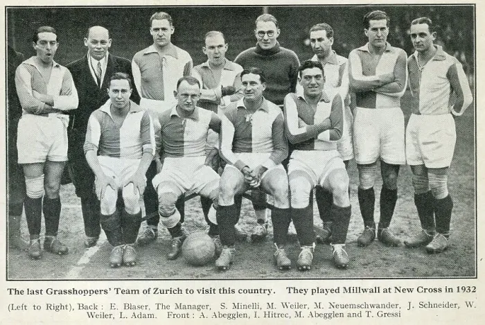 Framed Print : Grasshoppers, Zurich Football Team Framed Print : Grasshoppers, Zurich Football Team