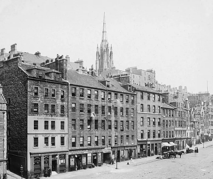 Framed Print : Grassmarket, Edinburgh Framed Print : Grassmarket, Edinburgh