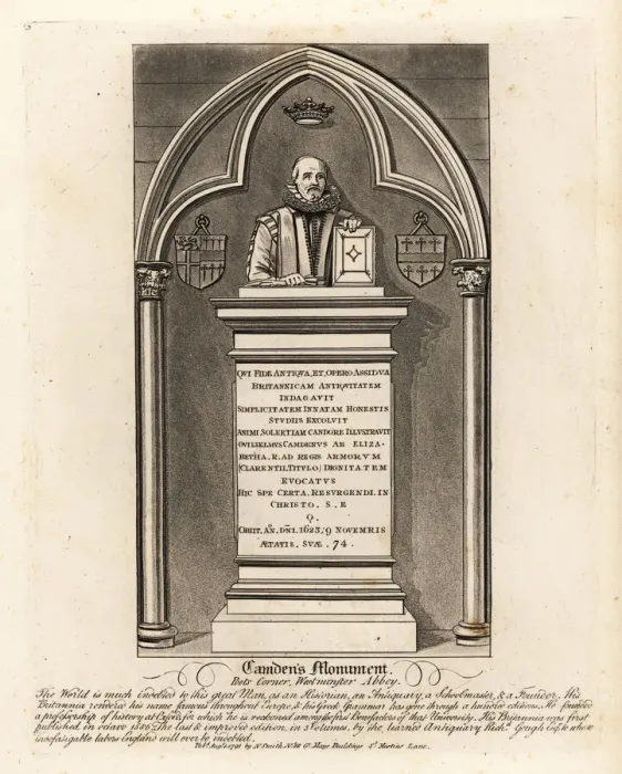 Framed Print : Grave monument to the Elizabethan herald William Camdem Framed Print : Grave monument to the Elizabethan herald William Camdem