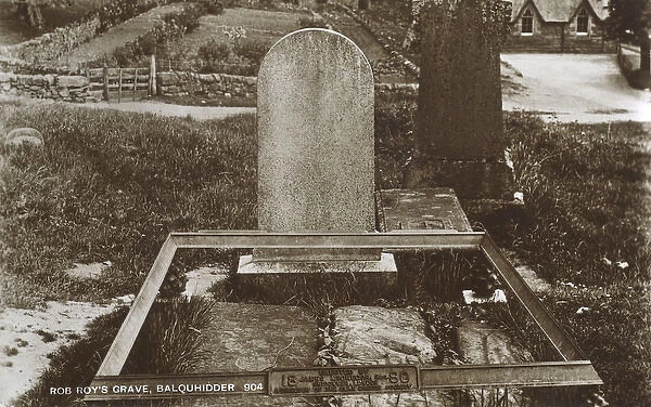 The Grave of Rob Roy - Balquhidder, Stirling, Scotland