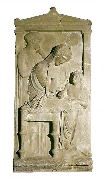 Grave Stele of Polyxene. ca. 360 BC. Classical