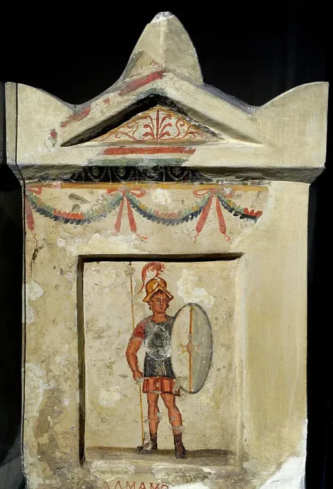 Framed Print : Grave stele of Salmamodes. From Sidon (Lebanon) Framed Print : Grave stele of Salmamodes. From Sidon (Lebanon)