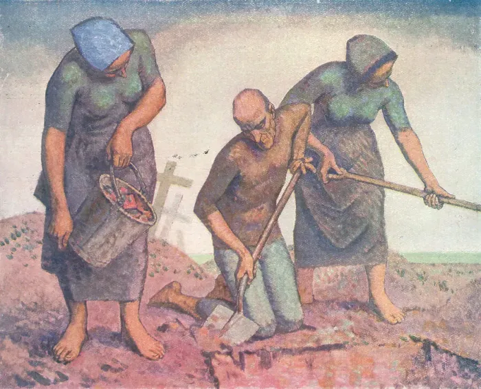 Framed Print : The Gravediggers Framed Print : The Gravediggers