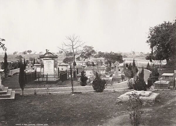 Graves of Neil and Lawrence, Lucknow, India