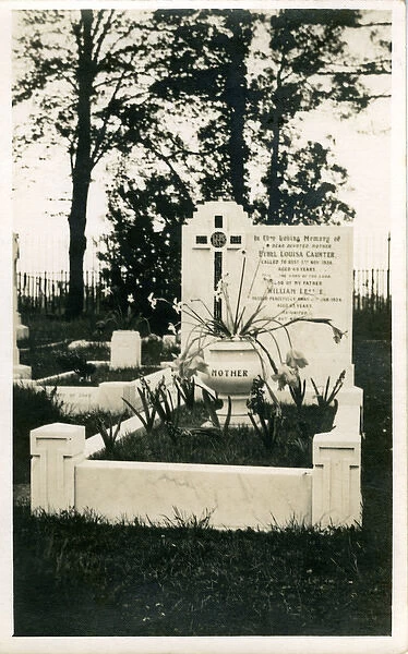 Gravestone of Ethel Louisa Caunter, Southampton, Hampshire