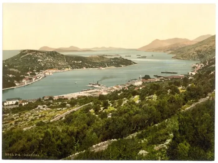 Framed Print : Gravosa, general view, Dalmatia, Austro-Hungary Framed Print : Gravosa, general view, Dalmatia, Austro-Hungary