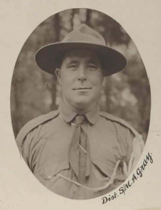 Framed Print : A Gray, District Scoutmaster, South Africa Framed Print : A Gray, District Scoutmaster, South Africa
