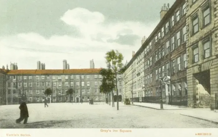 Framed Print : Grays Inn Square, London Framed Print : Grays Inn Square, London