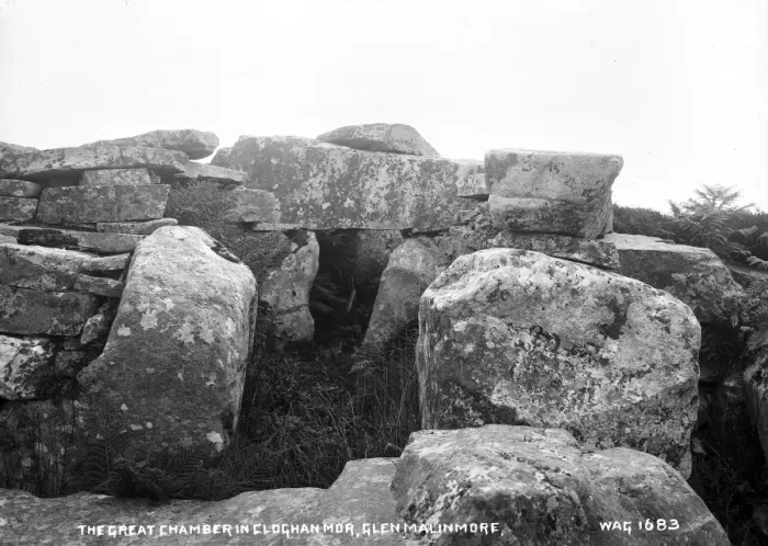 Framed Print : The Great Chamber in Cloghanmor, Glen Malinmore Framed Print : The Great Chamber in Cloghanmor, Glen Malinmore