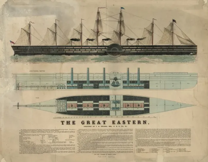 Framed Print : The Great Eastern Framed Print : The Great Eastern