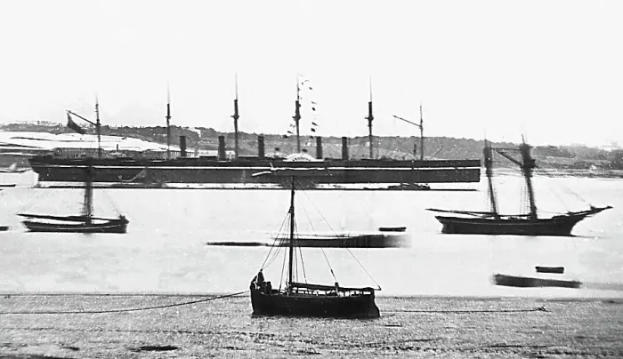 Framed Print : The Great Eastern on the River Mersey Framed Print : The Great Eastern on the River Mersey