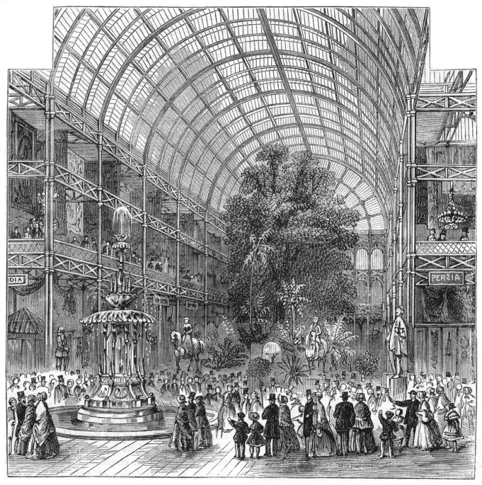 Framed Print : Great Exhibition 1851 Framed Print : Great Exhibition 1851