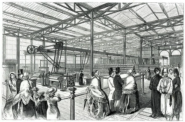 Great Exhibition, cotton machines 1851