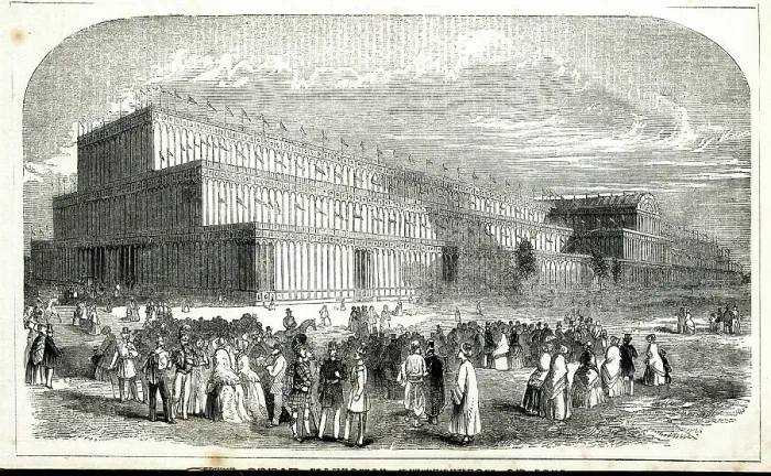 Framed Print : The Great Exhibition, Hyde Park, London Framed Print : The Great Exhibition, Hyde Park, London