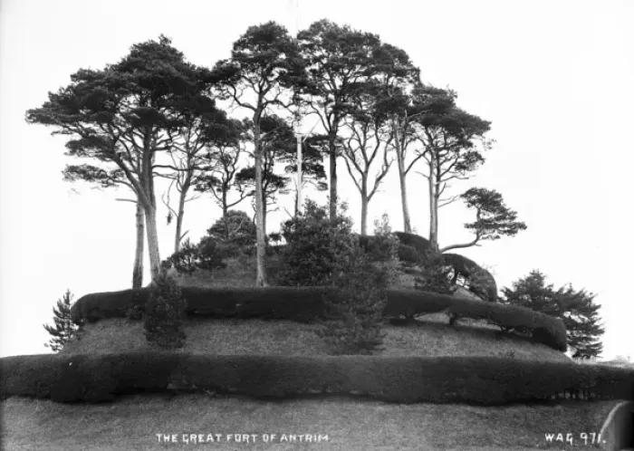Framed Print : The Great fort of Antrim Framed Print : The Great fort of Antrim
