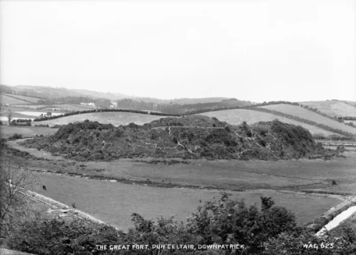 Framed Print : The Great fort, Dun Celtair, Downpatrick Framed Print : The Great fort, Dun Celtair, Downpatrick