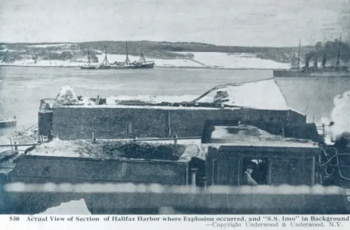 Framed Print : The Great Halifax (Nova Scotia) Explosion (4 / 4) Framed Print : The Great Halifax (Nova Scotia) Explosion (4 / 4)